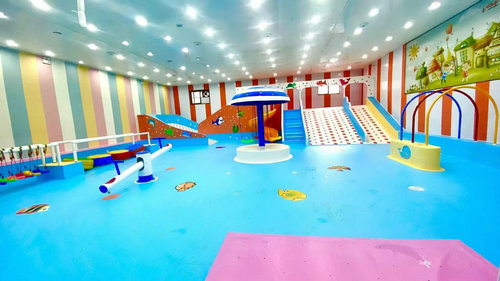 建华儿童软体水上乐园甘肃案例客户图